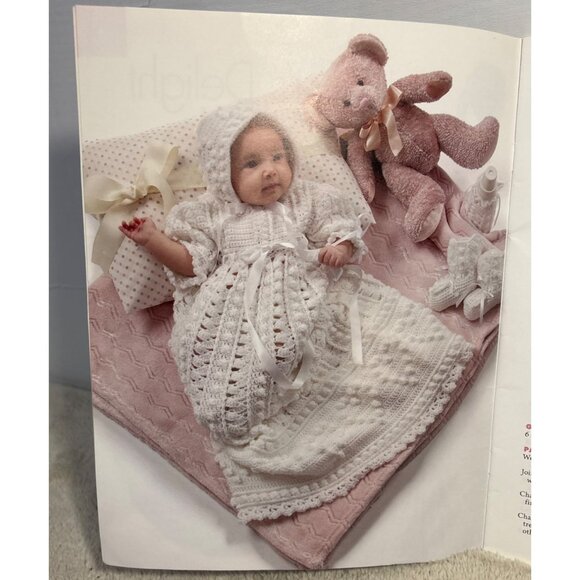 Hearts Delight Baby Layettes Crochet Pattern Book By Annies Crochet - Picture 3 of 7